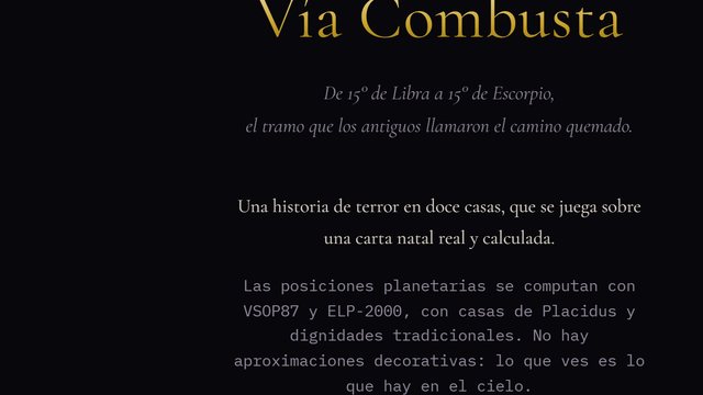 Vía Combusta